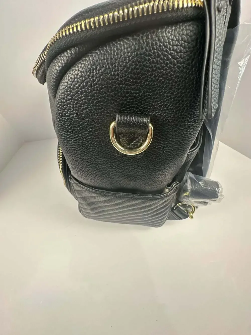 Desert Baby Goods Vegan Leather Diaper Bag Backpack